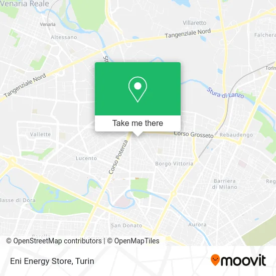 Eni Energy Store map