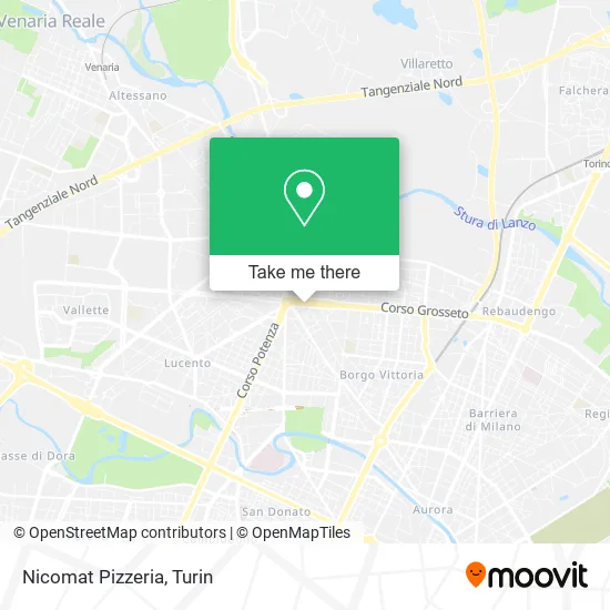 Nicomat Pizzeria map