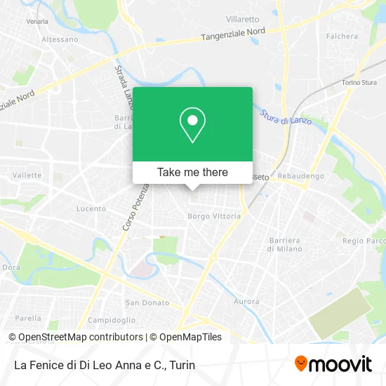 La Fenice by Di Leo Anna & Co. map