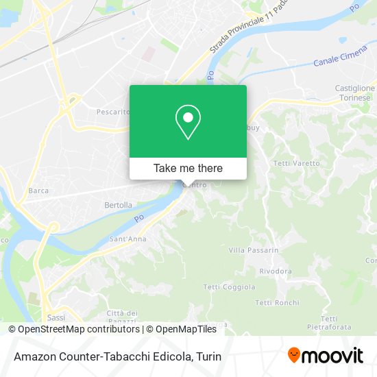 Amazon Counter-Tabacchi Edicola map