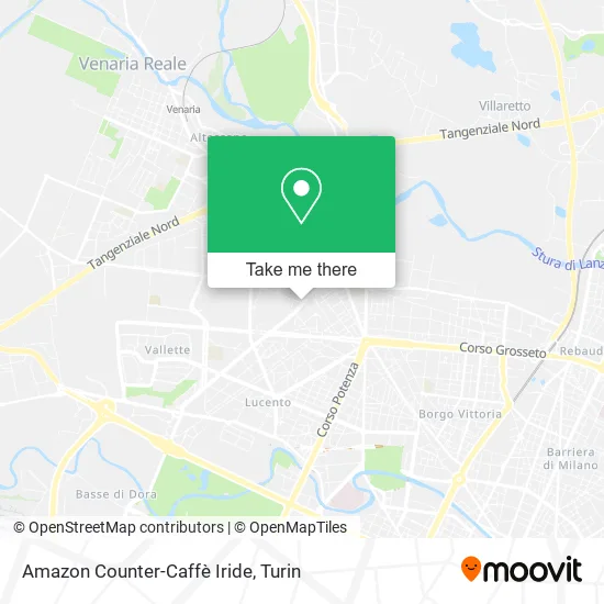 Amazon Counter-Caffè Iride map