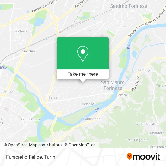 Felice Funiciello map