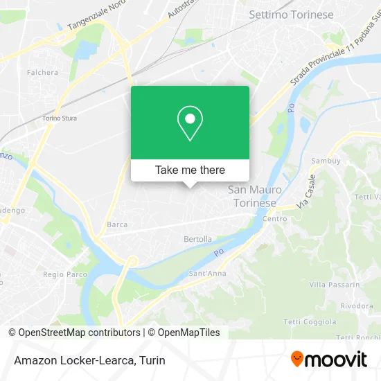 Amazon Locker-Learca map