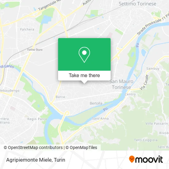 Agripiemonte Miele map