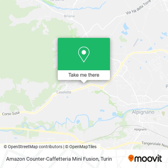 Amazon Counter-Caffetteria Mini Fusion map