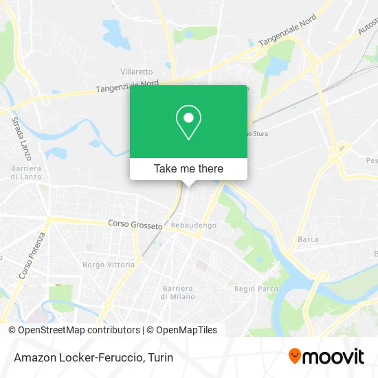 Amazon Locker-Feruccio map