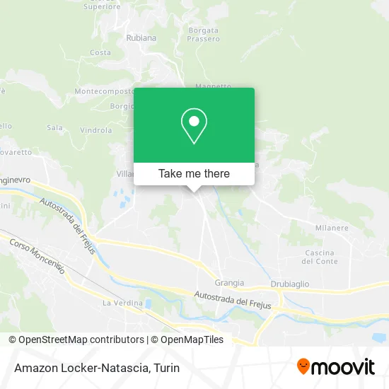 Amazon Locker-Natascia map