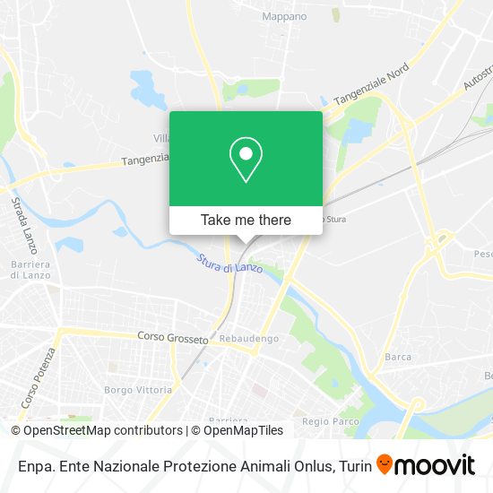 Enpa. Ente Nazionale Protezione Animali Onlus map