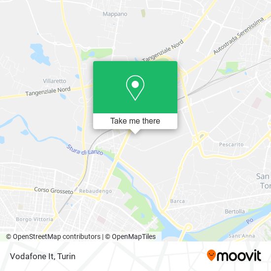 Vodafone It map