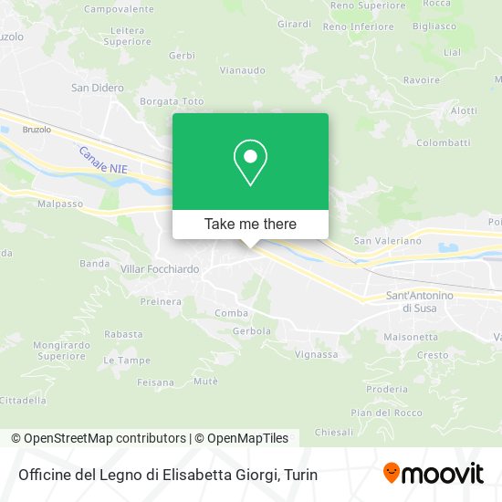 Officine del Legno di Elisabetta Giorgi map