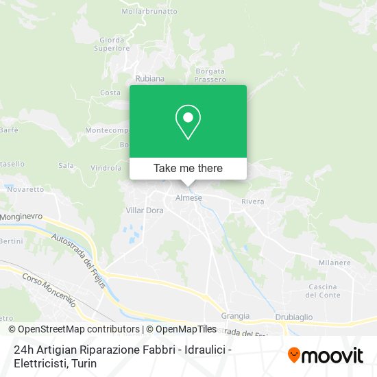 24h Artigian Riparazione Fabbri - Idraulici - Elettricisti map