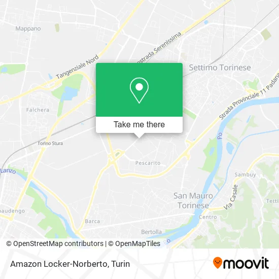 Amazon Locker-Norberto map