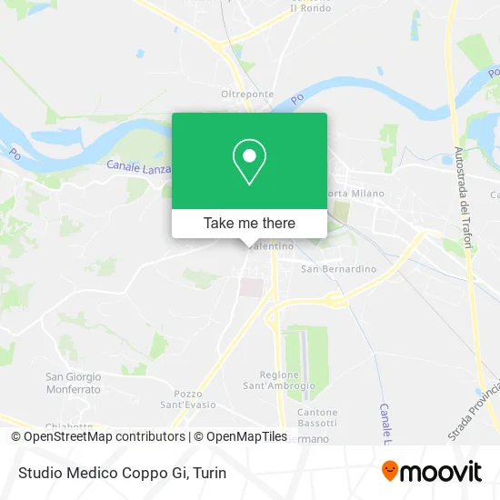 Coppo Medical Studio map