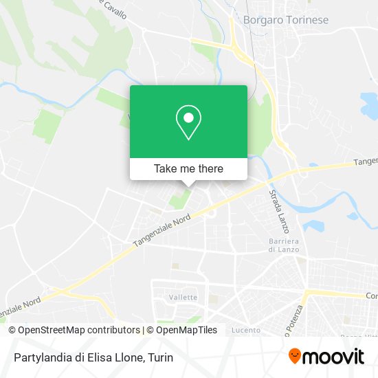 Partylandia di Elisa Llone map