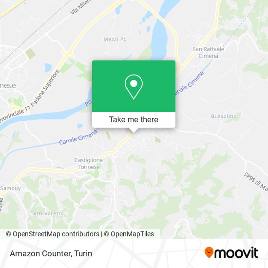 Amazon Counter map