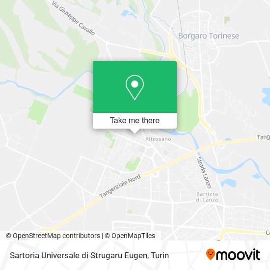 Sartoria Universale di Strugaru Eugen map