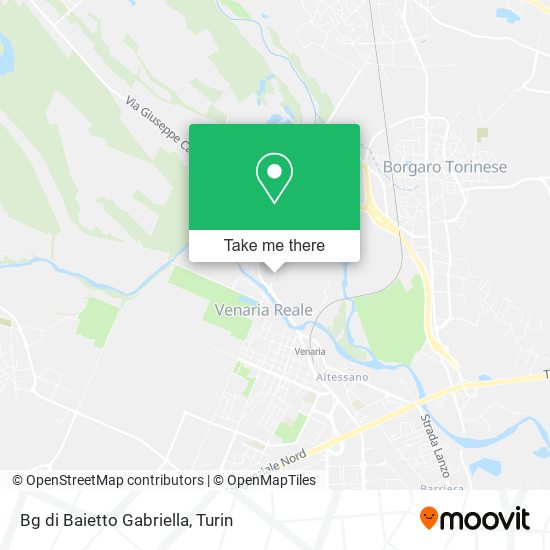 Bg di Baietto Gabriella map