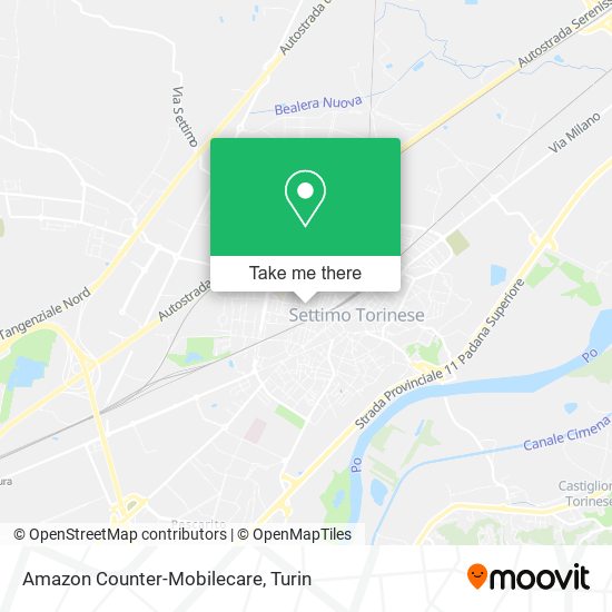 Amazon Counter-Mobilecare map