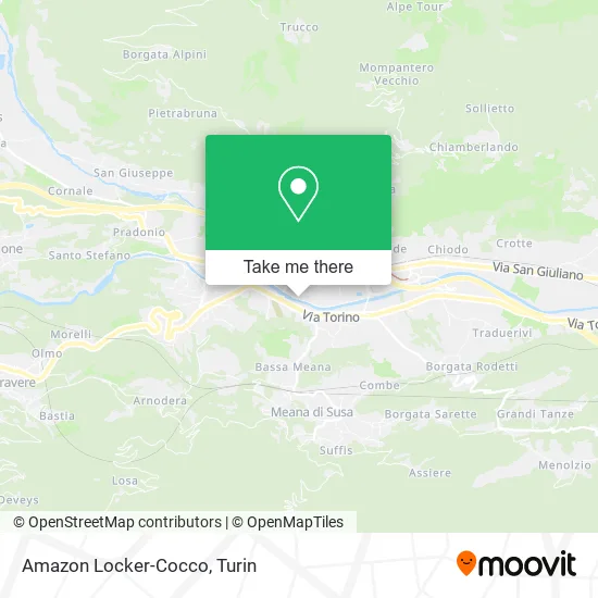 Amazon Locker-Cocco map