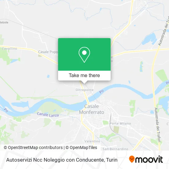 Autoservizi Ncc Noleggio con Conducente map