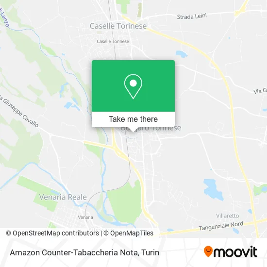 Amazon Counter-Tabaccheria Nota map