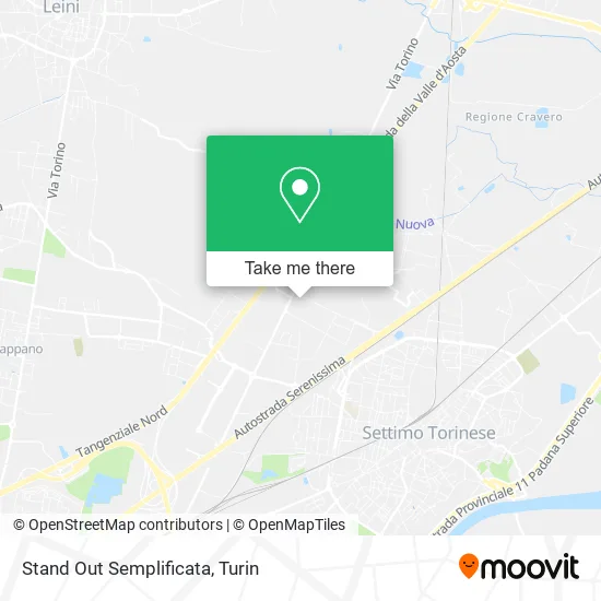 Stand Out Simplified map