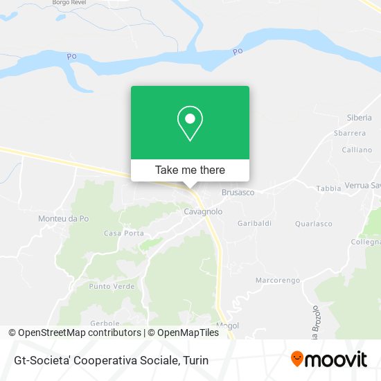 Gt-Societa' Cooperativa Sociale map