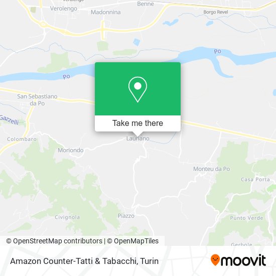 Amazon Counter-Tatti & Tabacchi map