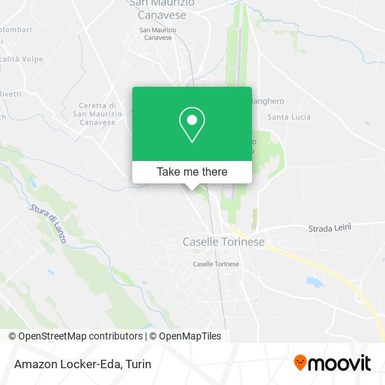 Amazon Locker-Eda map