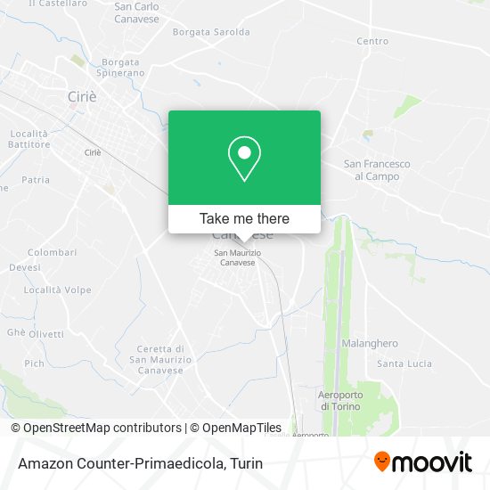 Amazon Counter-Primaedicola map