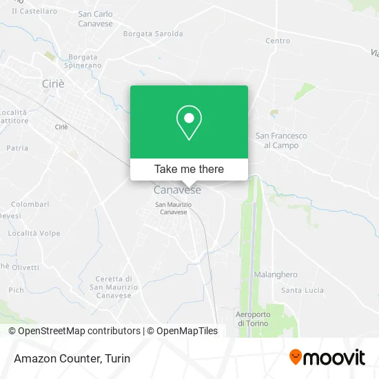 Amazon Counter map