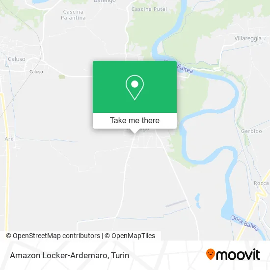 Amazon Locker-Ardemaro map