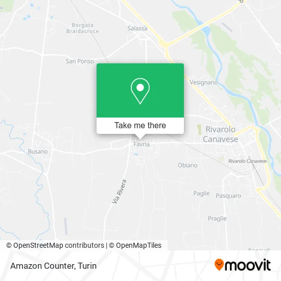 Amazon Counter map