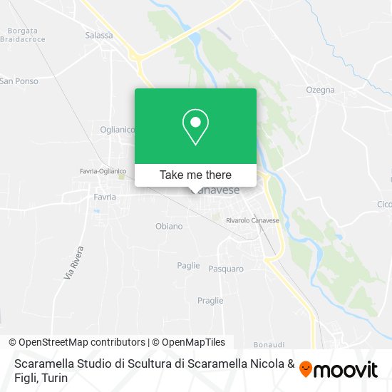 Scaramella Studio di Scultura di Scaramella Nicola & Figli map