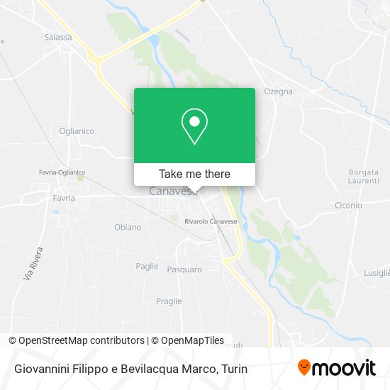 Giovannini Filippo e Bevilacqua Marco map