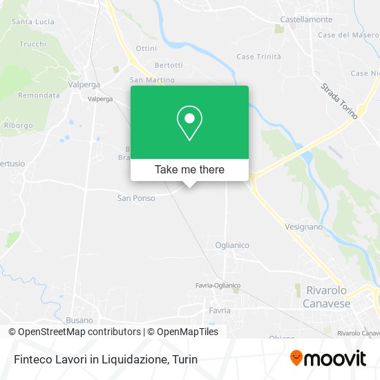 Finteco Lavori in Liquidazione map