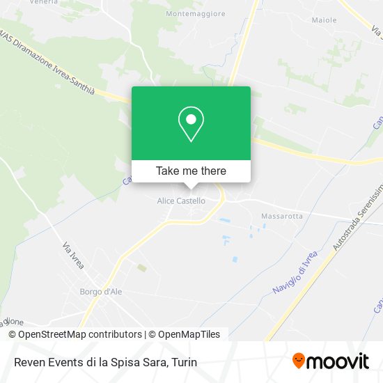 Reven Events di la Spisa Sara map