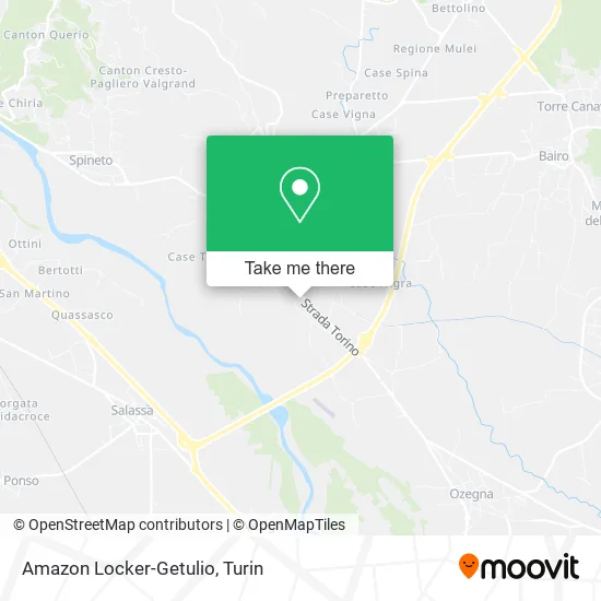 Amazon Locker-Getulio map