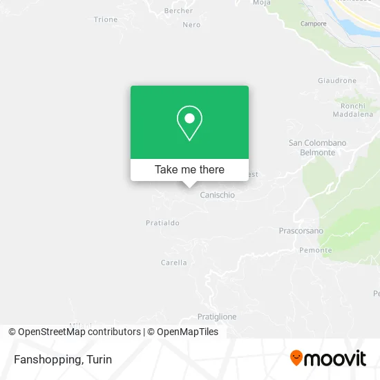 Fanshopping map