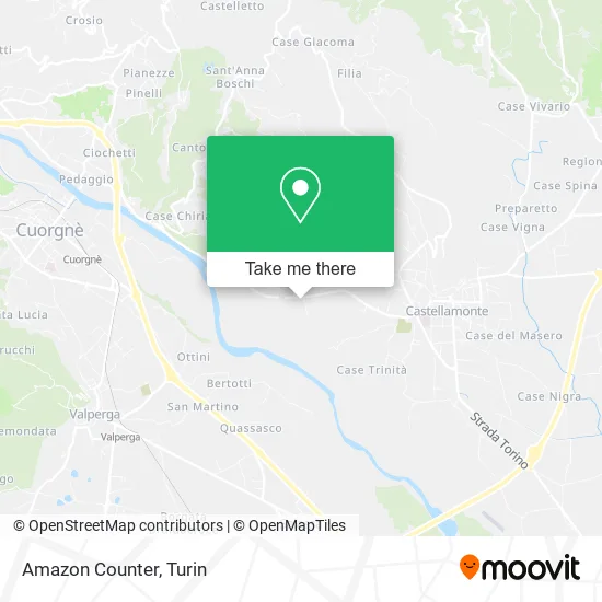 Amazon Counter map