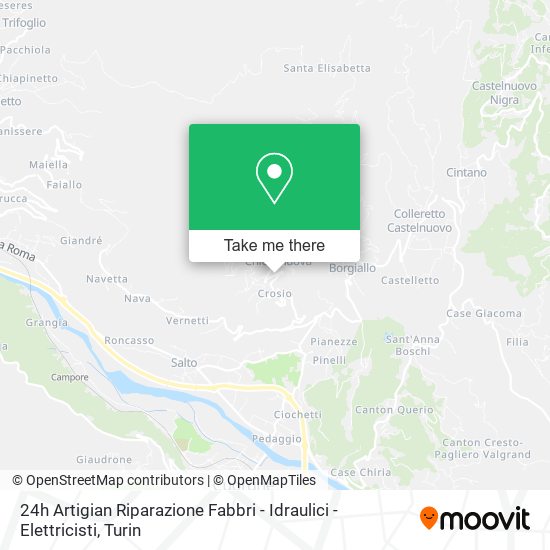 24h Artigian Riparazione Fabbri - Idraulici - Elettricisti map