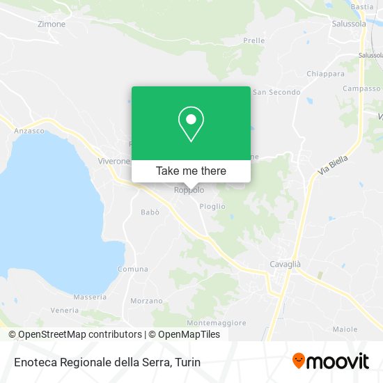 Enoteca Regionale della Serra map