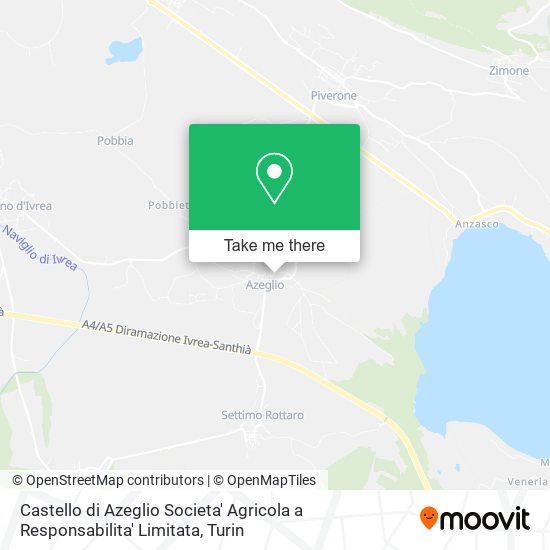 Castello di Azeglio Societa' Agricola a Responsabilita' Limitata map