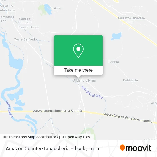 Amazon Counter-Tabaccheria Edicola map