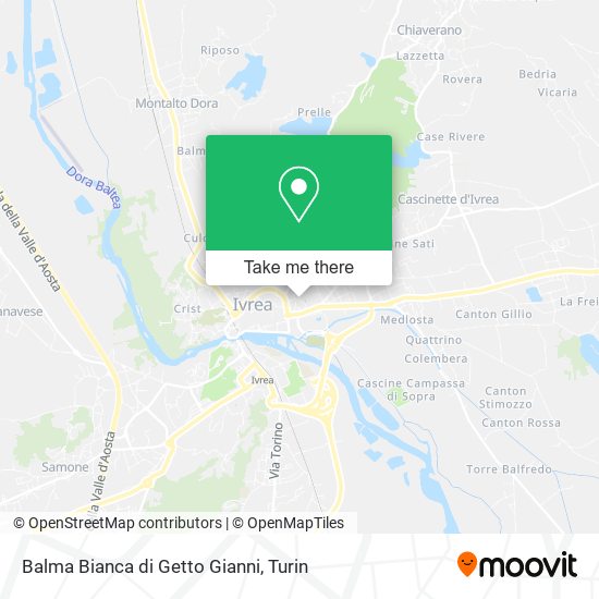 Balma Bianca di Getto Gianni map