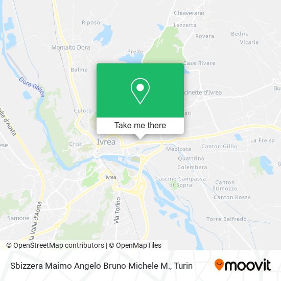 Sbizzera Maimo Angelo Bruno Michele M. map
