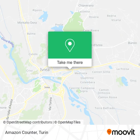 Amazon Counter map