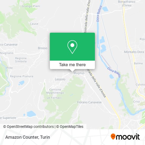 Amazon Counter map