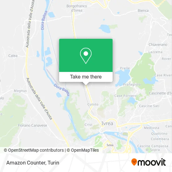 Amazon Counter map