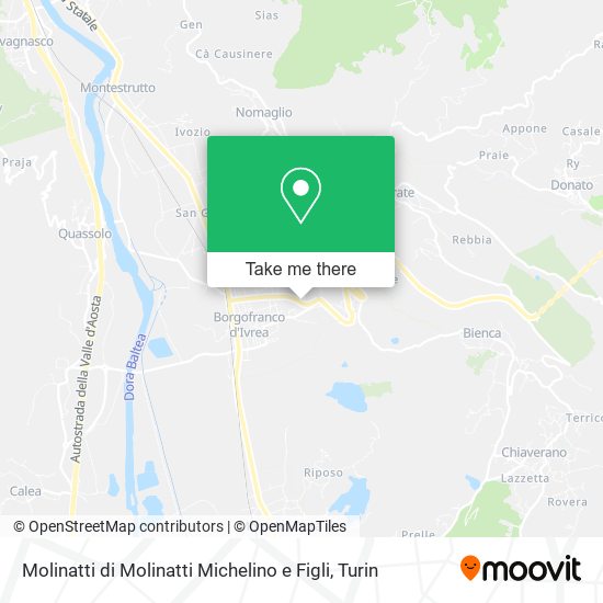 Molinatti di Molinatti Michelino e Figli map